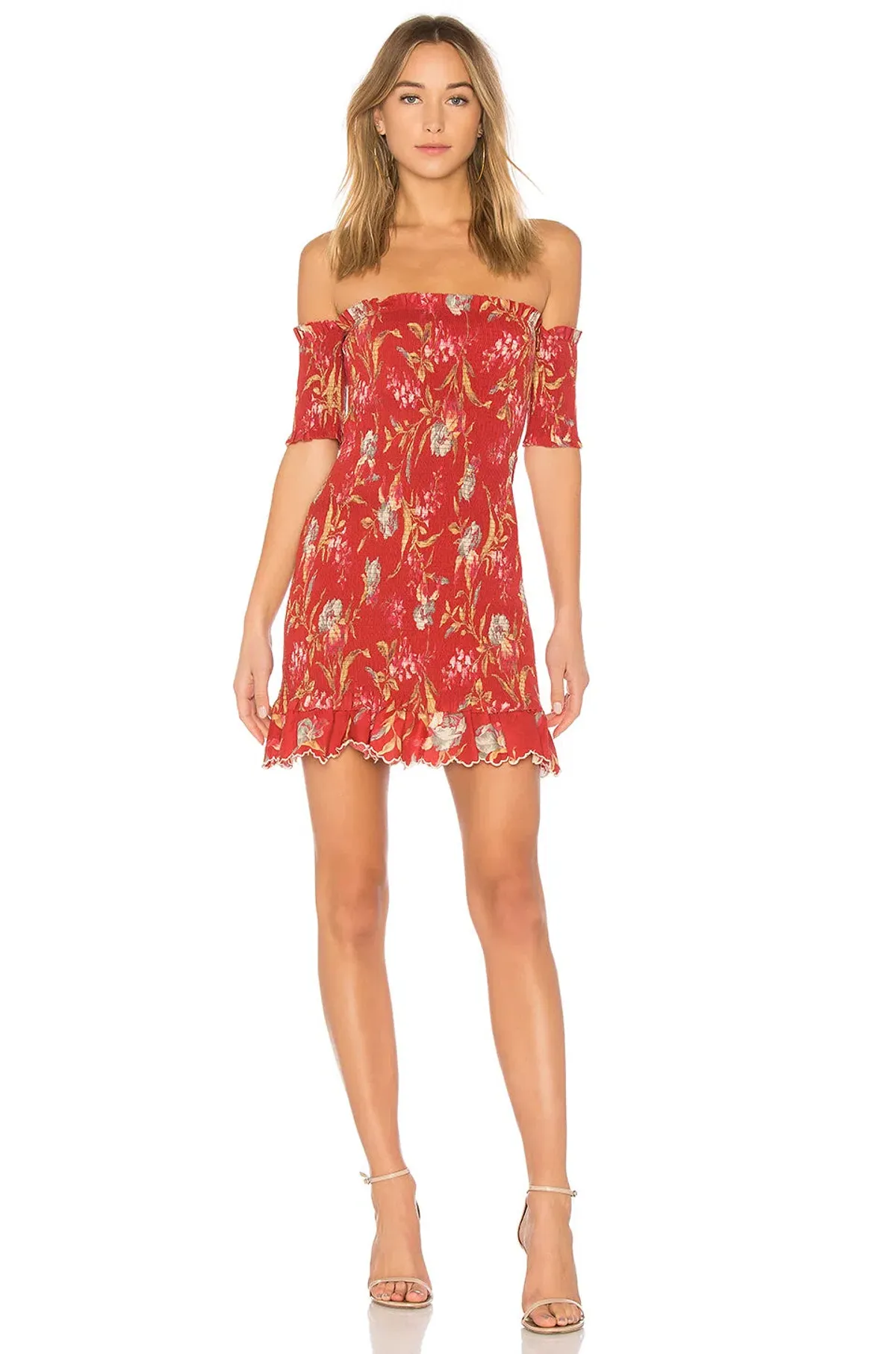 Zimmermann Corsair Mini Dress Floral Size 1/Au 10 for rent on The Volte - main image