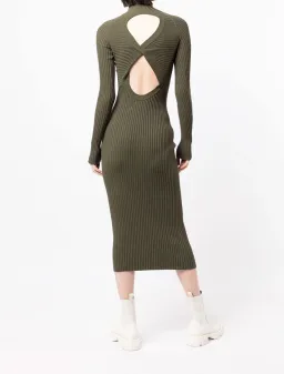 Dion Lee Figure 8 Reversible Dress Green Size S/AU 8 for rent on The Volte - image 3