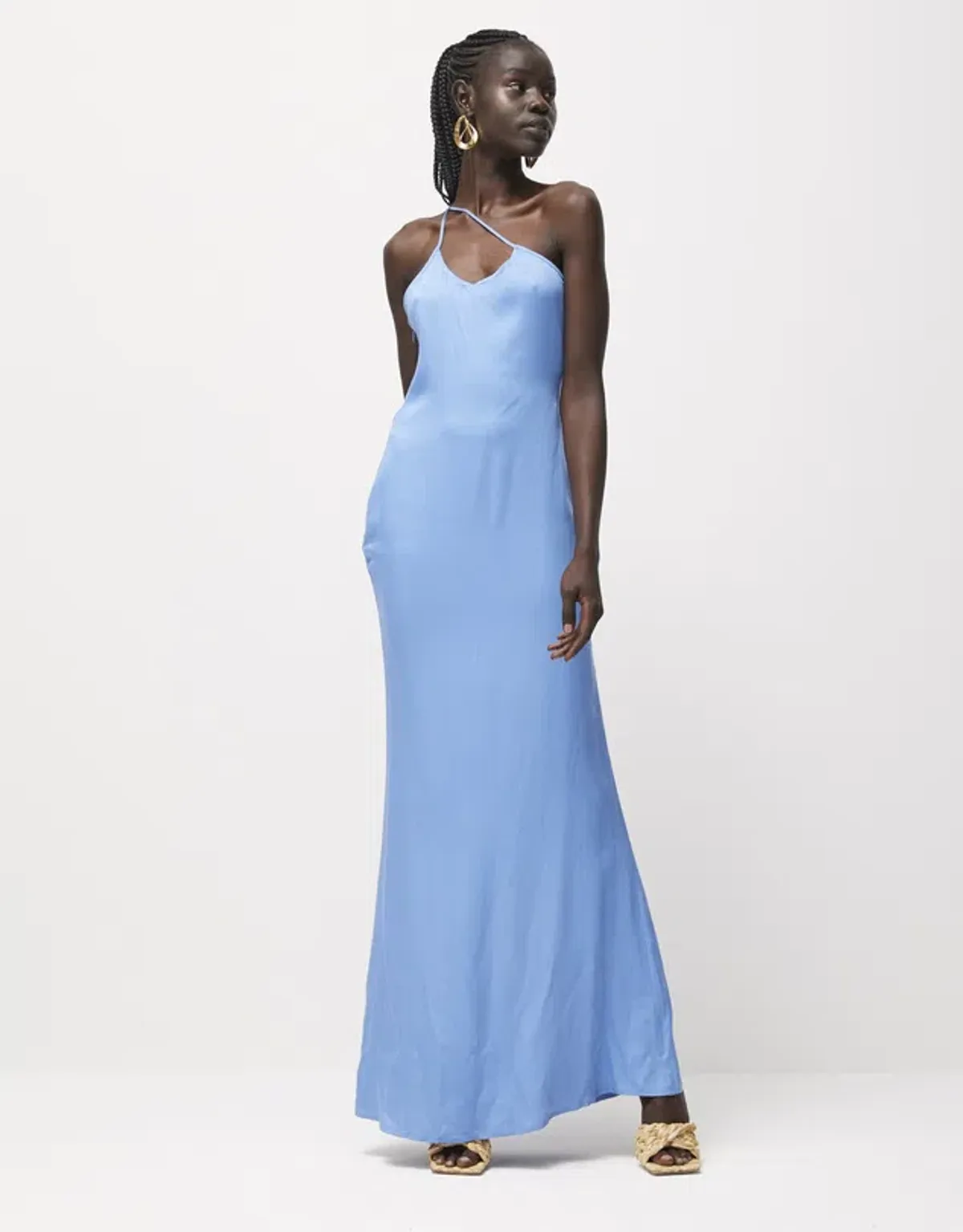 Atoir Lee Dress in Alaska Blue Size 10  for rent on The Volte - main image
