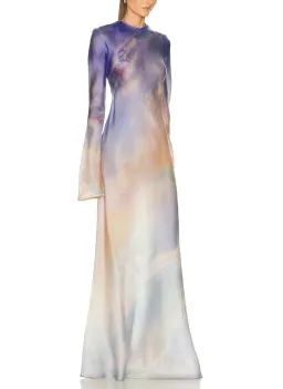 Zimmermann Tama Bias Slip Dress in Vanilla Sky Size 0 / Au 8 for rent on The Volte - image 1