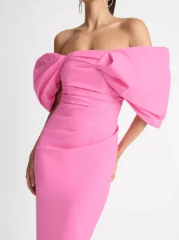 Sheike Ever After Midi Dress Pink Size 8 for rent on The Volte - image 3