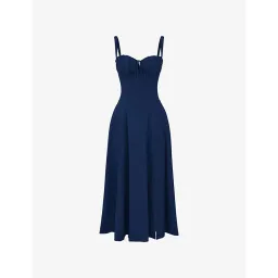 House of CB Carmen Dress Navy Size 14  for rent on The Volte - image 5