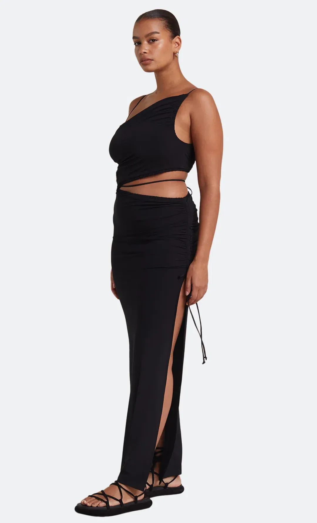 Bec and Bridge Dilkon Maxi Dress Black Size 6 for rent on The Volte - main image
