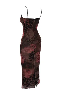 House of CB Nalini Midi Dress Floral & Leopard Print Size XL /Au 14 for rent on The Volte - image 6