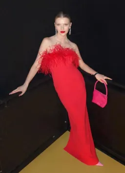 Rebecca Vallance Scarlett Gown Red Size 8 for rent on The Volte - image 3