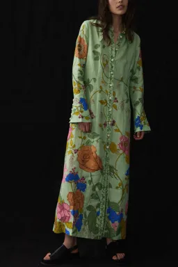 Alemais Olivia Shirtdress Floral Size 10 / M for rent on The Volte - image 5