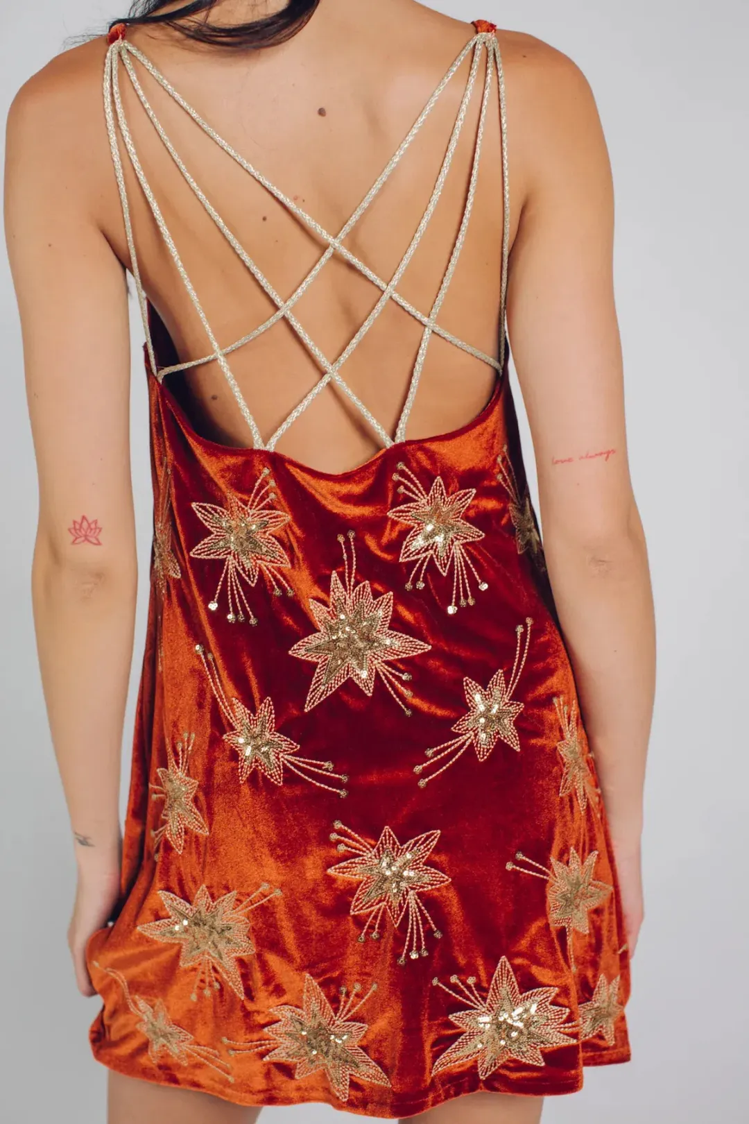 Lenni The Label Mali Dress Orange Size L AU 10 for rent on The Volte - main image