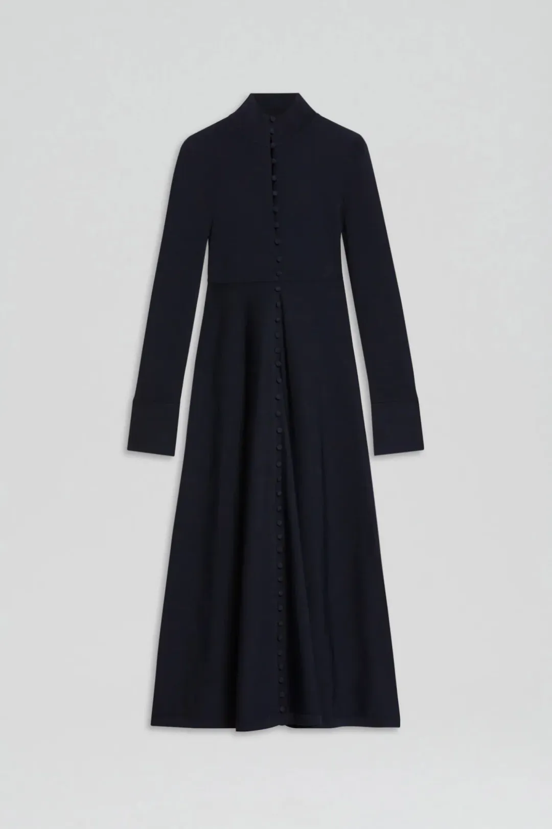 Scanlan Theodore Crepe Knit Button Polo Dress Navy Size M / AU 10 for rent on The Volte - main image