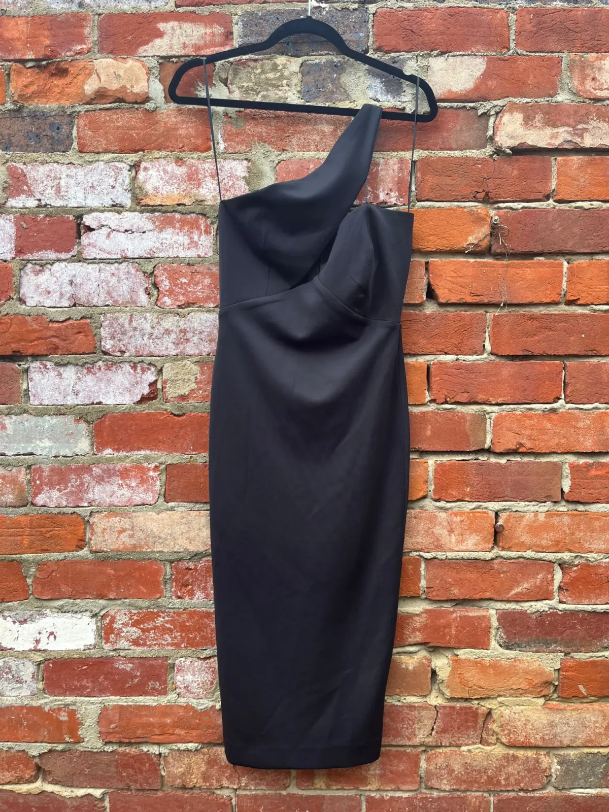 Maurie & Eve Midi Dress Black Size AU 6 for rent on The Volte - main image