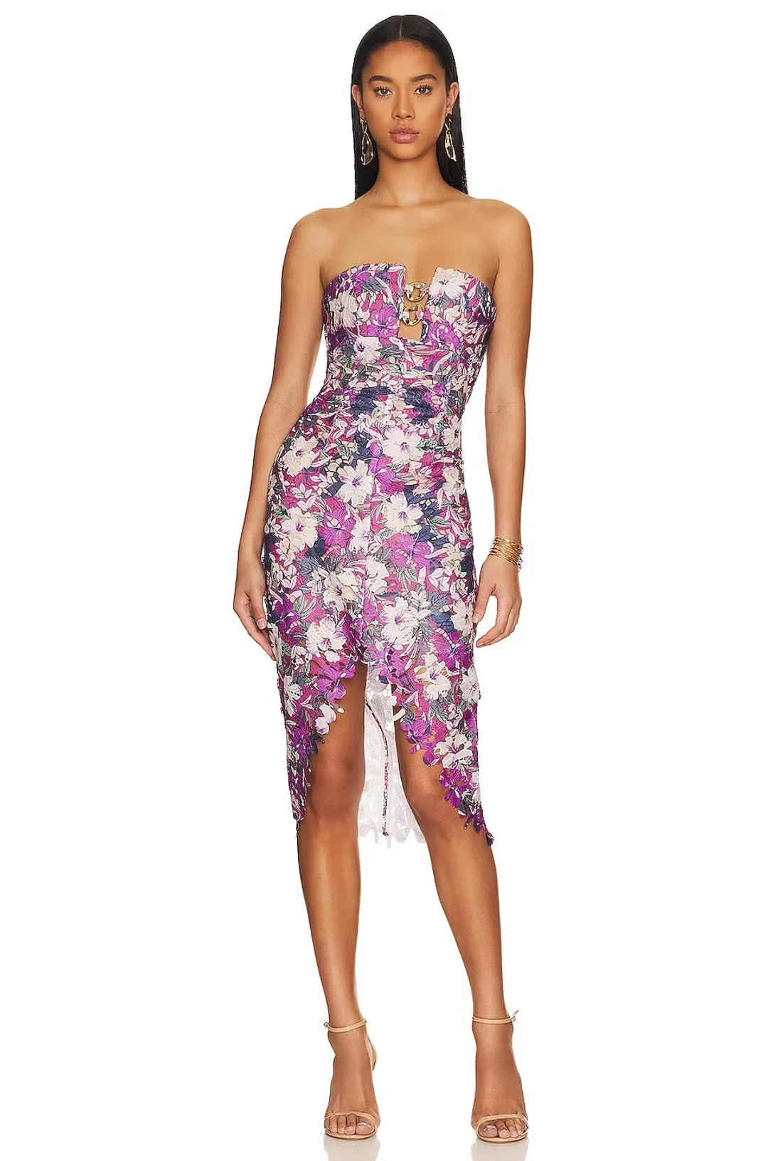 Elliatt Corse Dress Floral Size L/Au 12 for rent on The Volte - main image