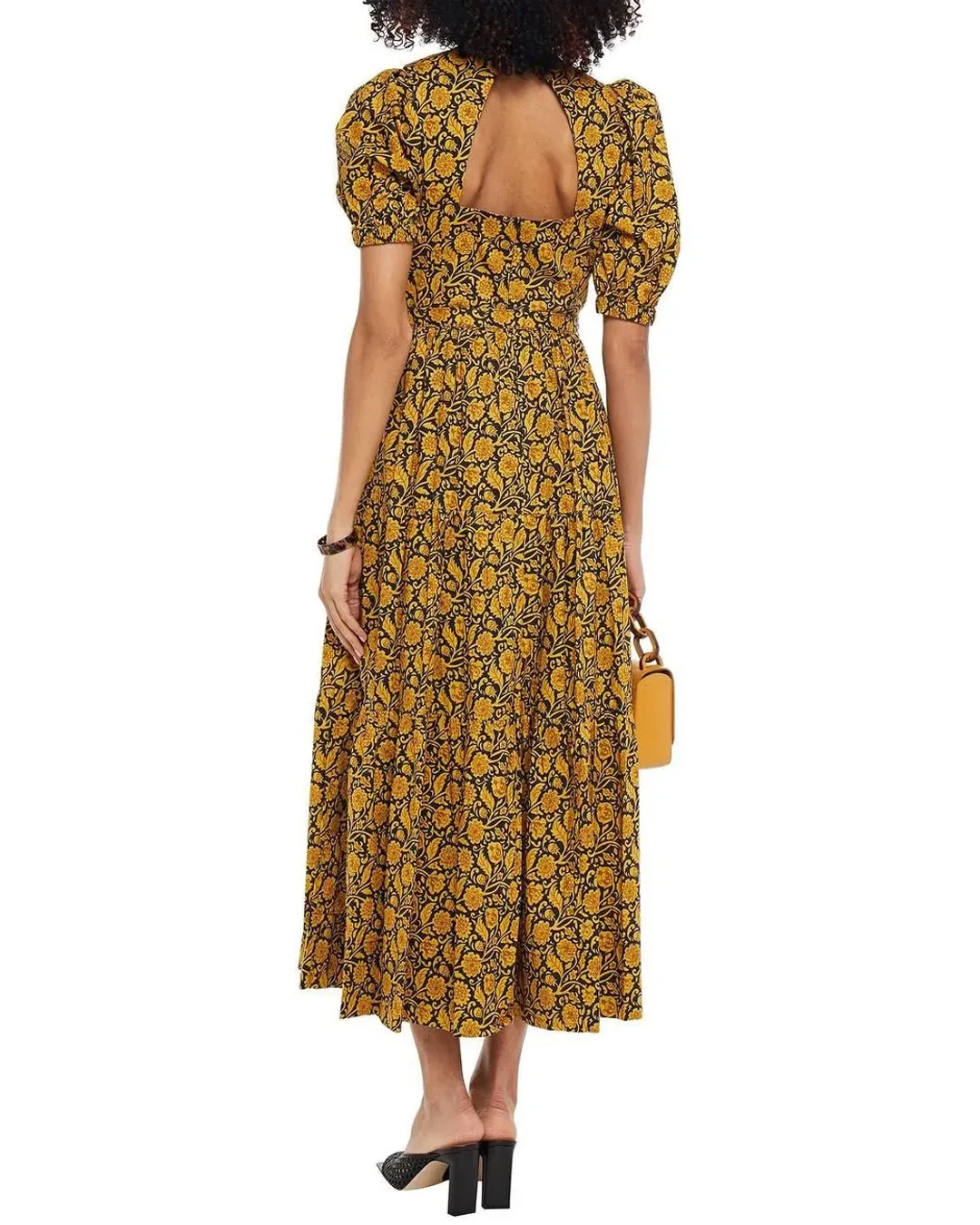 Nicholas the Label Celie Dress Print Size 8  for rent on The Volte - main image