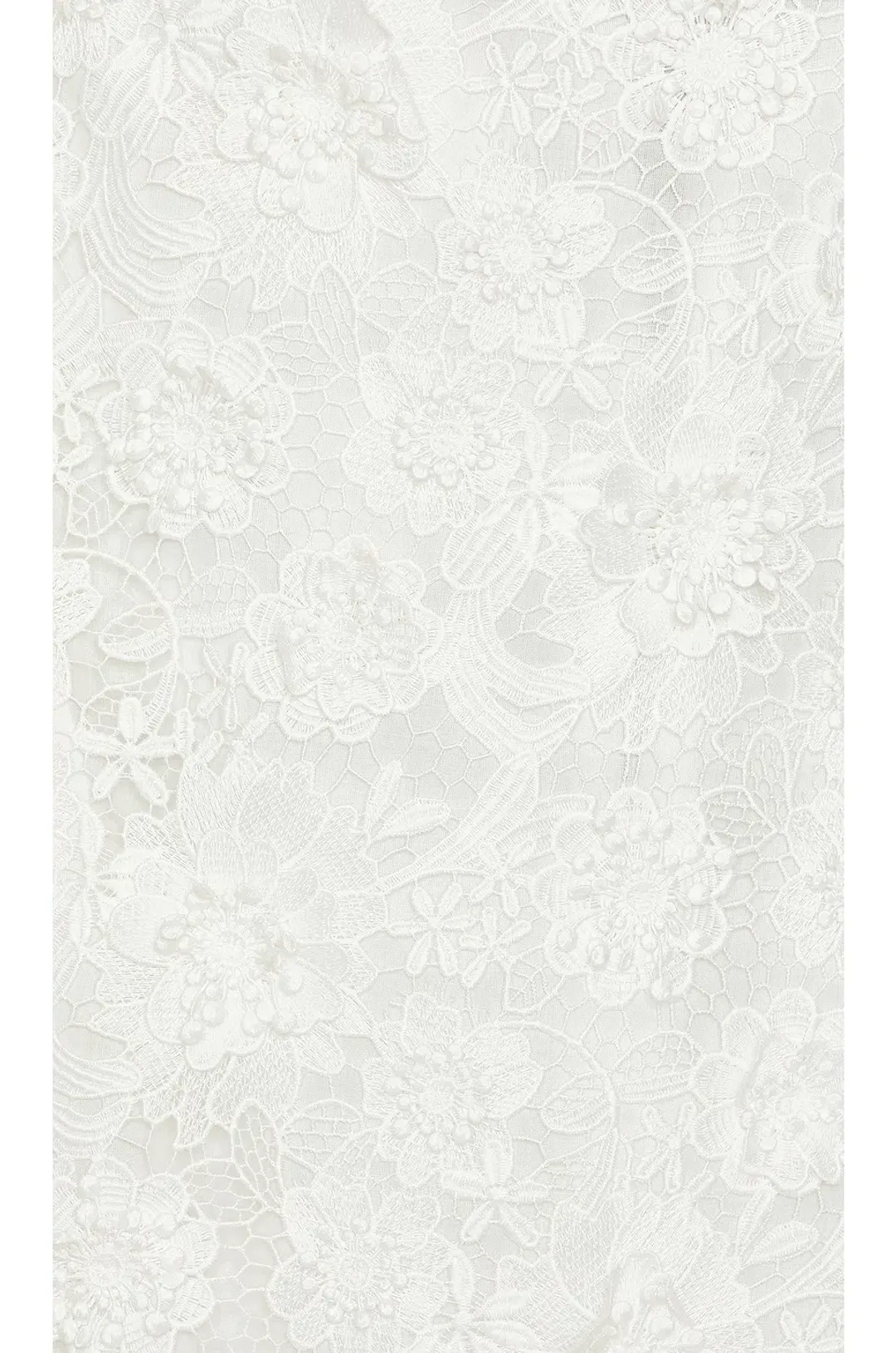 Zimmermann Raie Lace Flower Mini Dress Ivory Size 0/AU 8 for rent on The Volte - main image