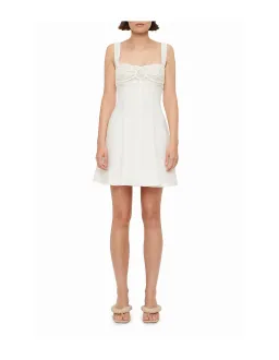 Clea Dallas Lace Mini Dress White Size S/AU 8 for rent on The Volte - image 3