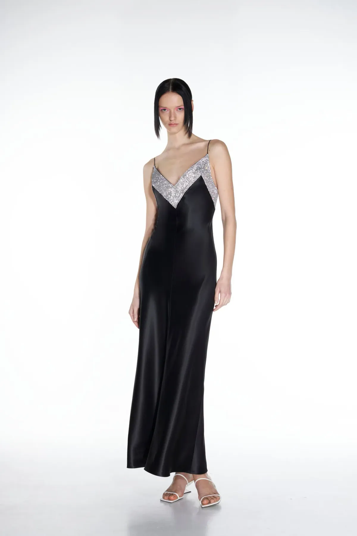 Nue Studios Vivienne Dress Black Size 6 for rent on The Volte - main image