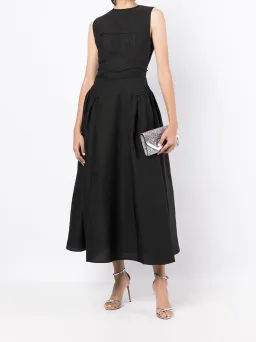 Rachel Gilbert Sophia Dress Black Size 1 / Au 8 for rent on The Volte - image 1