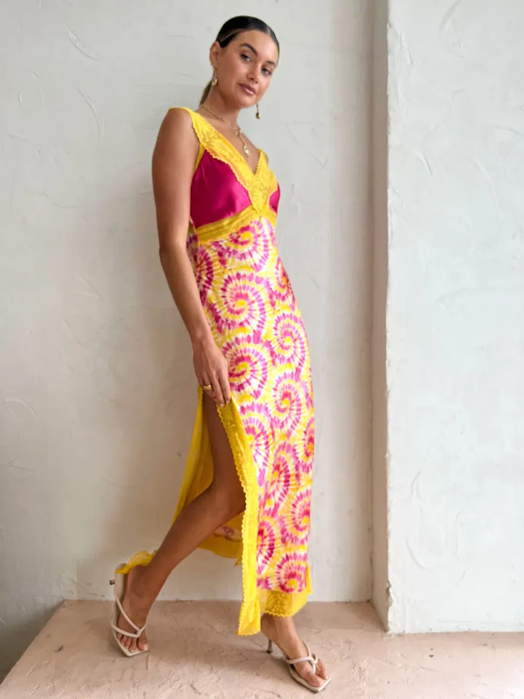 Hansen and Gretel Maybelle Dress Tie Dye Size XS / Au 6 for rent on The Volte - main image