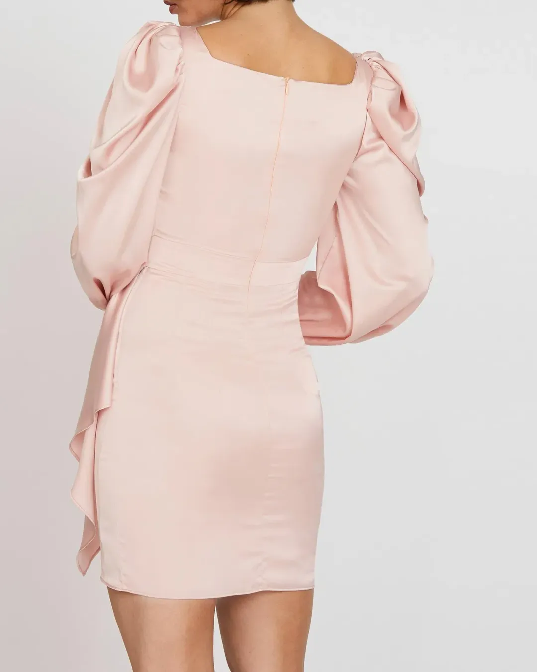  By Johnny Evie Wrap Mini Dress in Pink Size 6 for rent on The Volte - main image