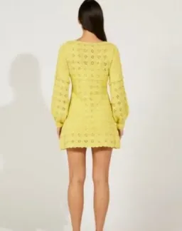 Alice McCall Maggie Mae Mini Dress in Yellow Size 6  for rent on The Volte - image 2
