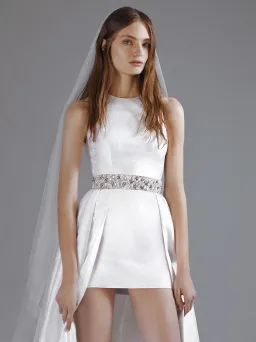 Galia Lahav Ellie Designer Wedding Dress White Size 10 for rent on The Volte - image 2