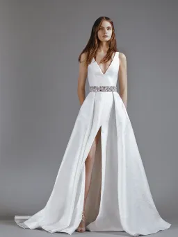 Galia Lahav Mai Wedding Dress White Size 10 for rent on The Volte - image 1