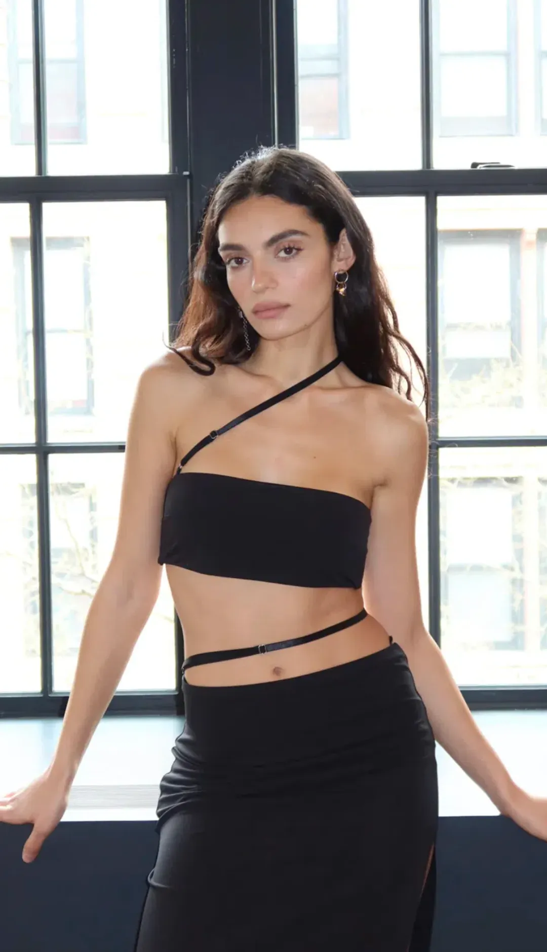 Bec and Bridge Zadie Top Black Size 6 for rent on The Volte - main image