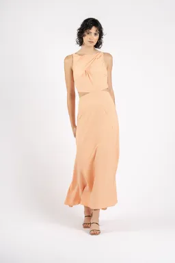 One Fell Swoop Bijoux Maxi in Melon Orange Size 8 for rent on The Volte - image 1