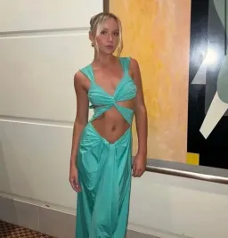 Asta Resort Mariana Maxi Dress Green Size S/ Au 8 for rent on The Volte - image 3