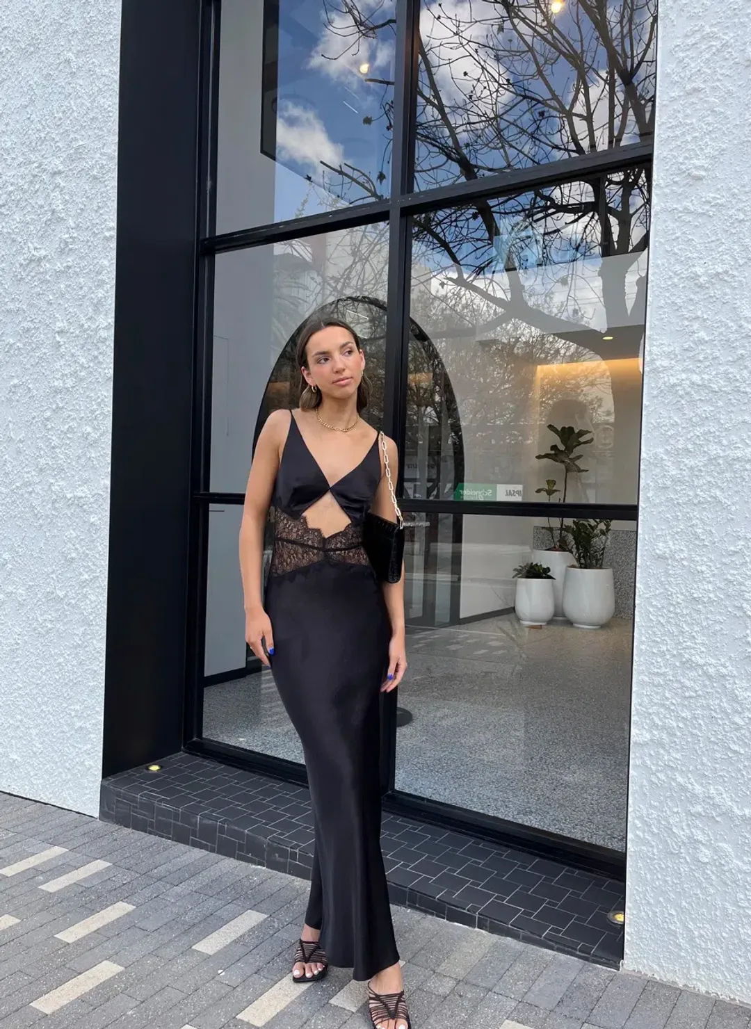 Bec & Bridge Camille Maxi Dress Black Size 8 / S for rent on The Volte - main image