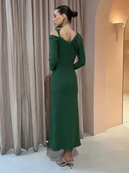 One Fell Swoop Faith Maxi Dress In Forrest Size 8 for rent on The Volte - image 3