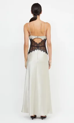 Bec & Bridge Camille Maxi Dress in Ecru/Black Size 6 for rent on The Volte - image 2