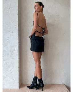 Bec & Bridge Tali Belted Dress in Check Size AU 8 for rent on The Volte - image 3