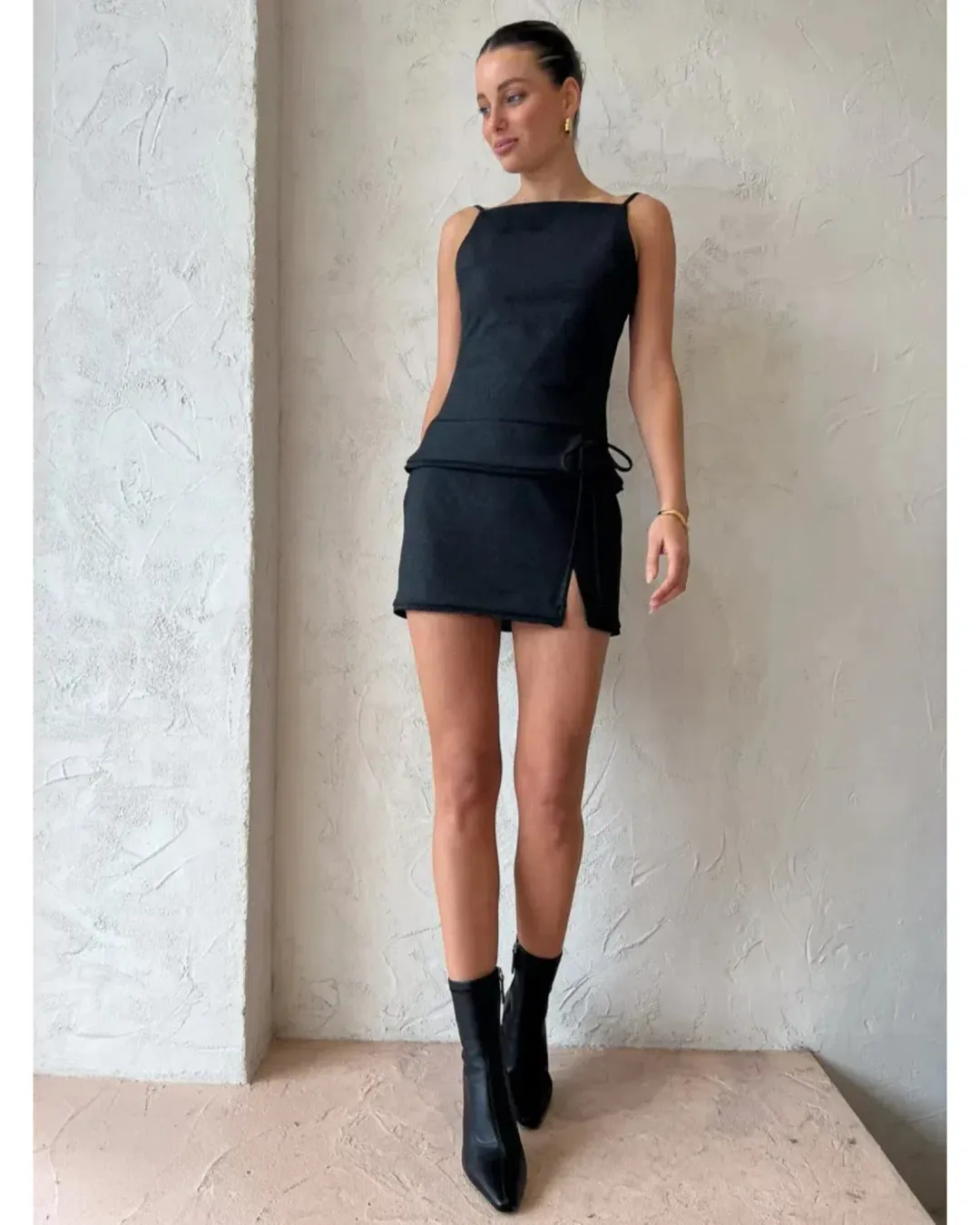 Bec & Bridge Tali Belted Dress in Check Size AU 8 for rent on The Volte - main image