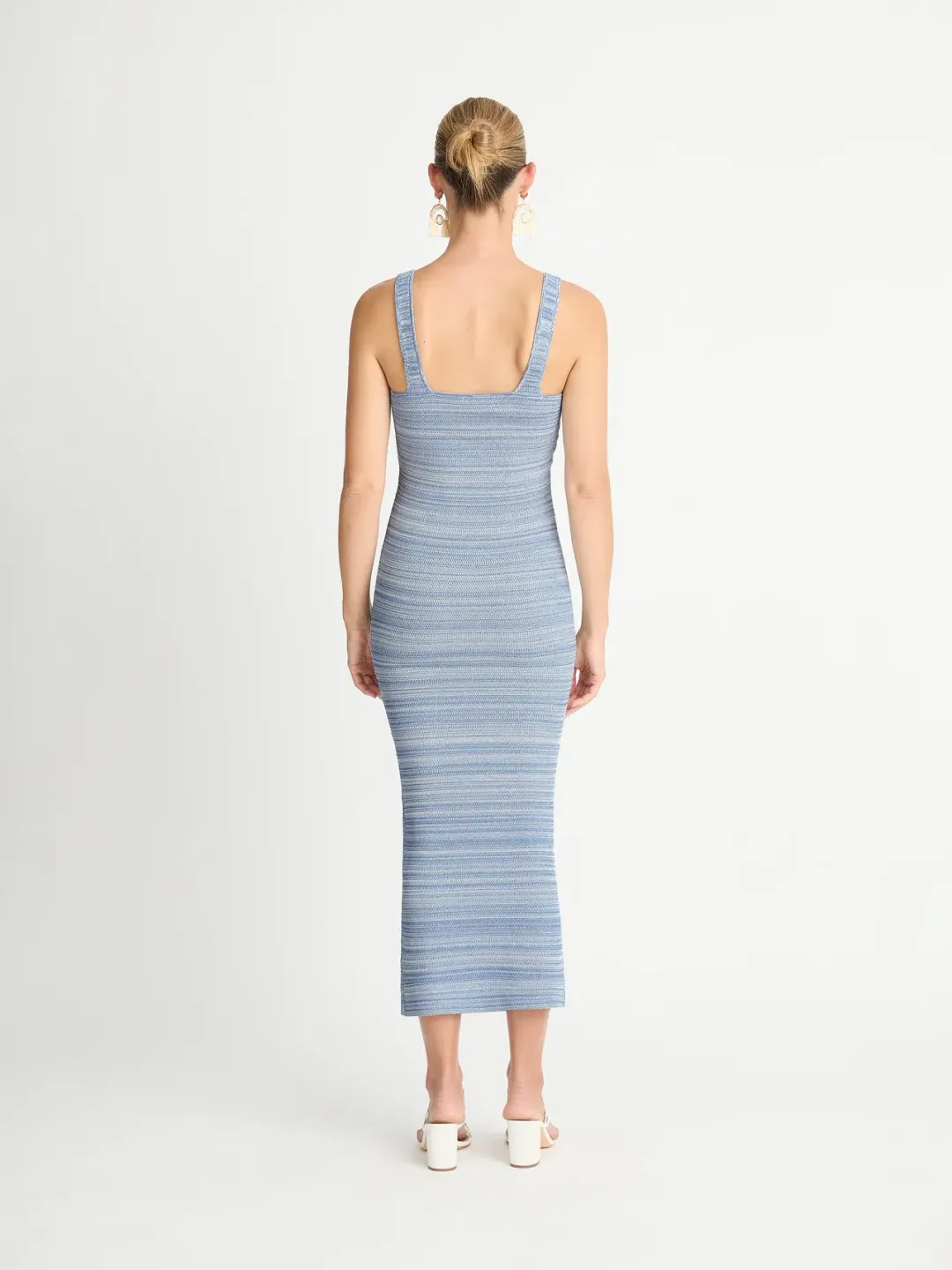 Sheike Hannah Knit Dress Blue Size S/AU 8 for rent on The Volte - main image