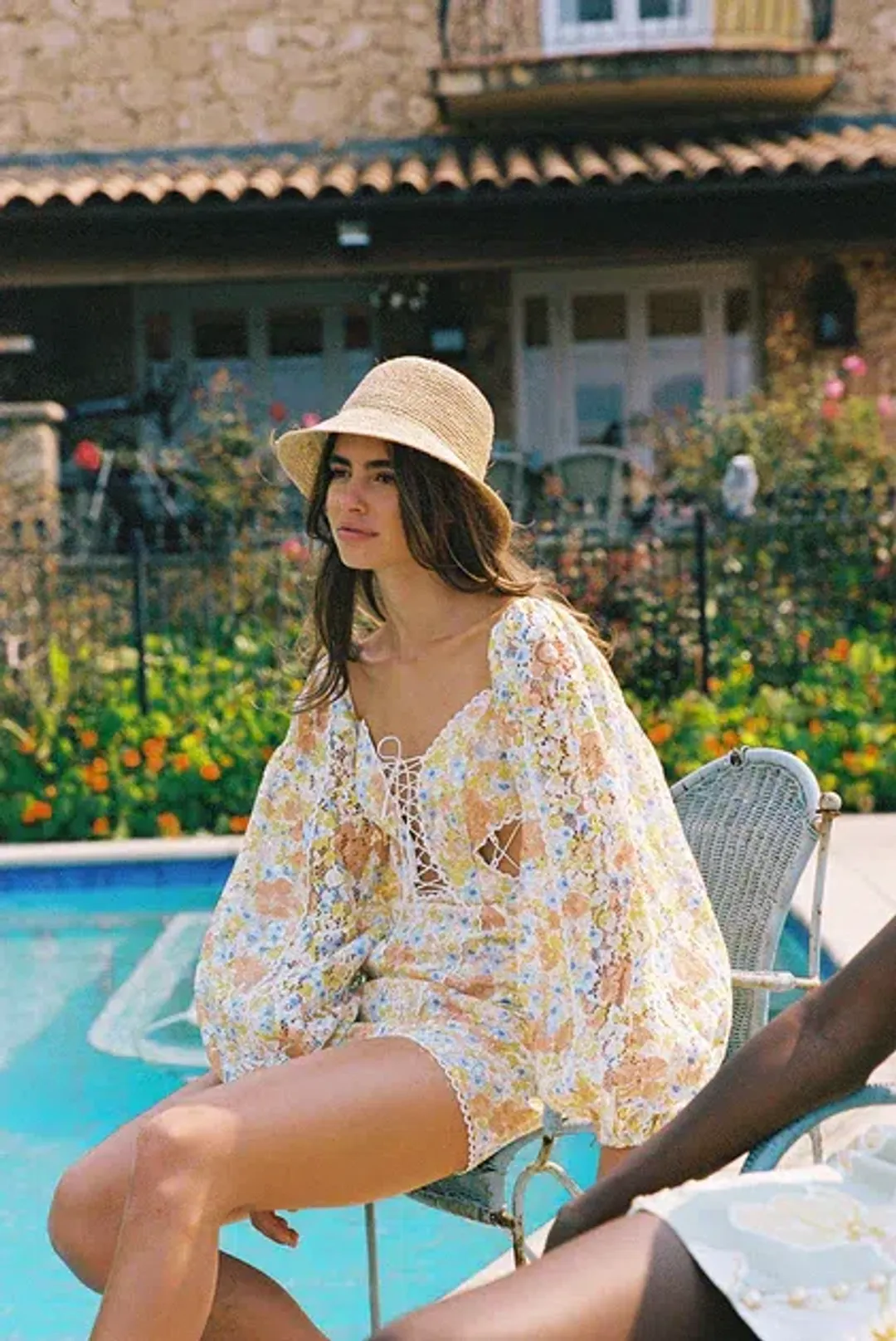 Zaco Essonnes Mini Dress Floraison Floral Print Size M / Au 10 for rent on The Volte - main image