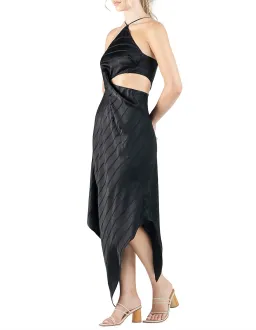 One Fell Swoop Viola Midi Dress Black Size 10 for rent on The Volte - image 2