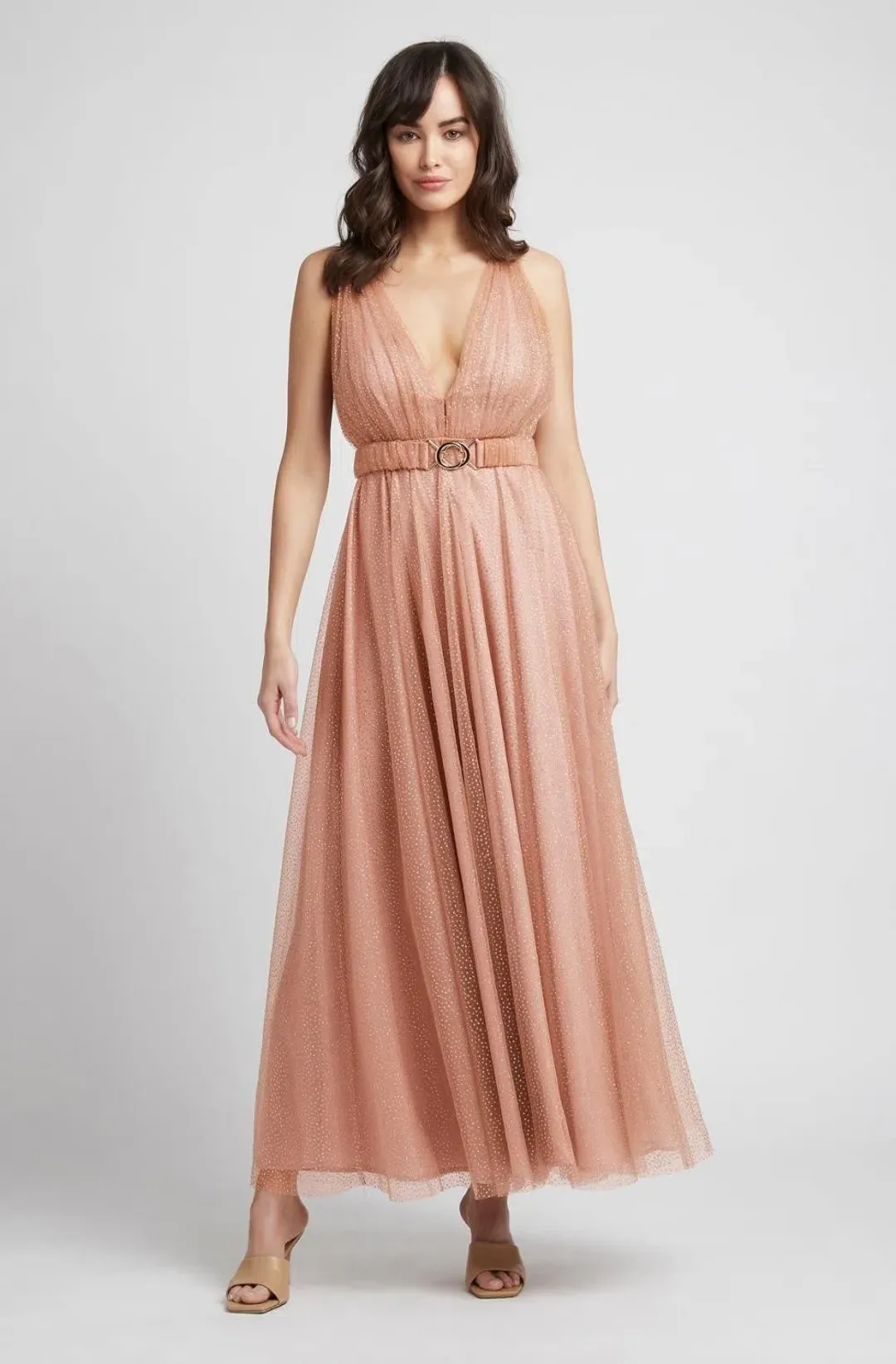 Sheike Starry Night Dress Pink Size 16 for rent on The Volte - main image