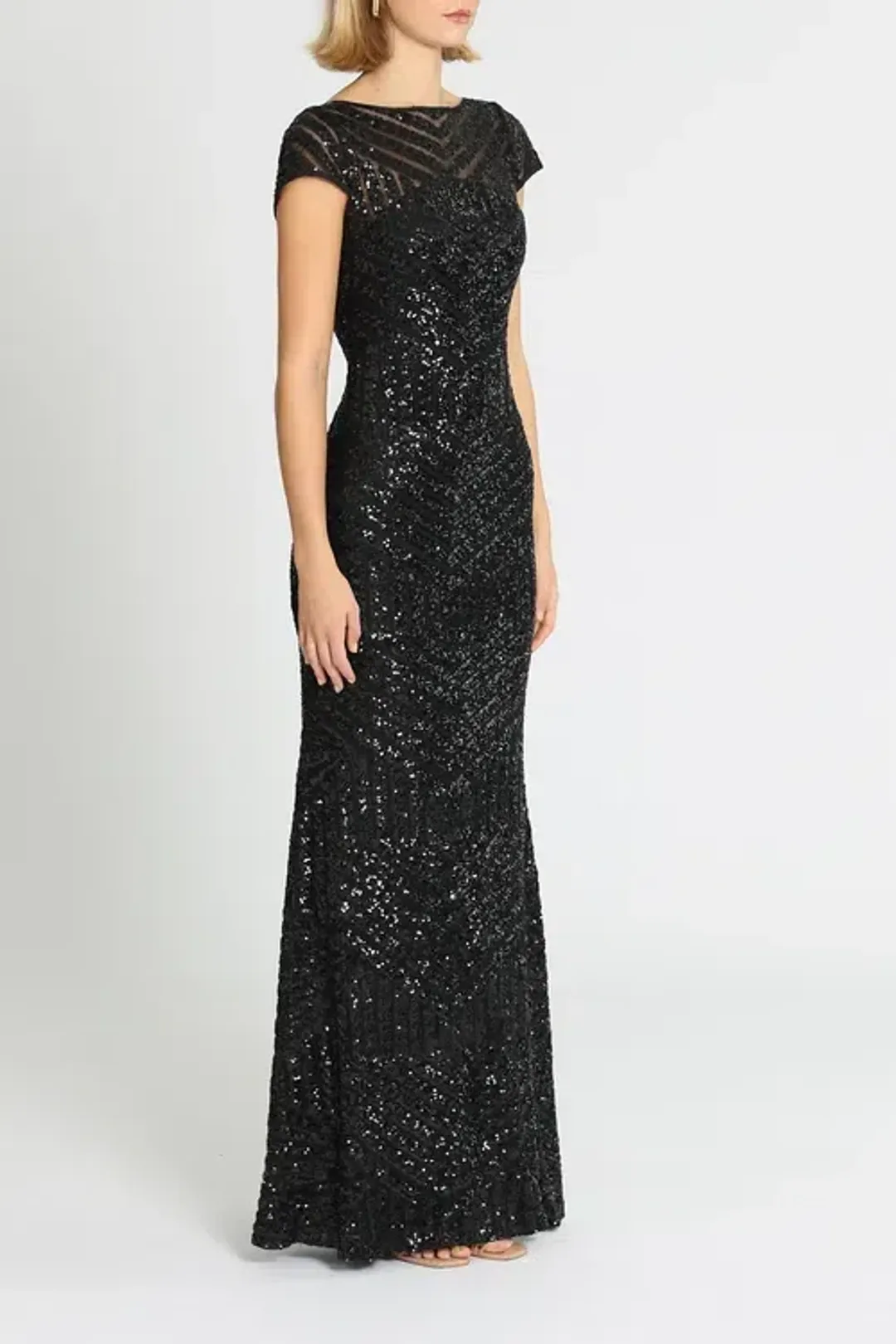 L'amour Grace Gown Black Size 14 for rent on The Volte - main image