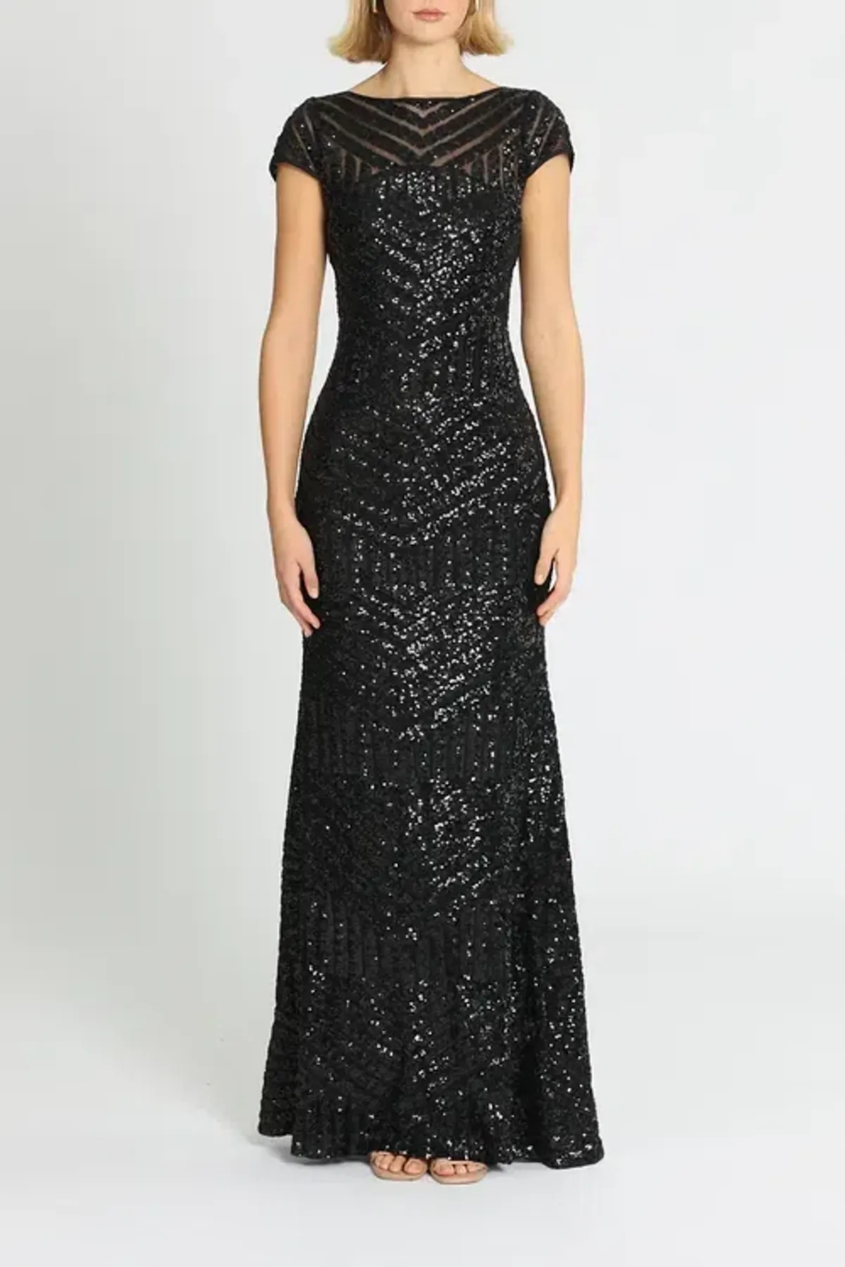 L'amour Grace Gown Black Size 14 for rent on The Volte - main image