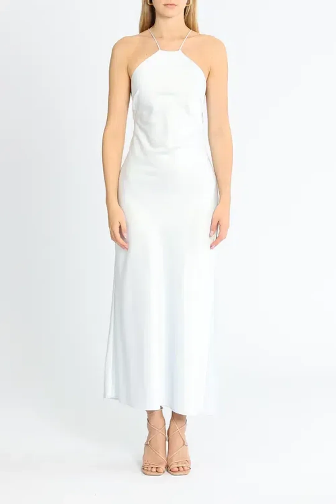 Significant Other Vienna Midi Dress Blue Size 12 for rent on The Volte - main image