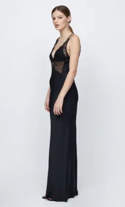 Bec & Bridge Lucille Lace Maxi Dress Black Size 12 for rent on The Volte - image 3