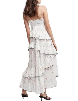Aje Armeria High-Low Midi Dress Floral Size AU 10 for rent on The Volte - image 3
