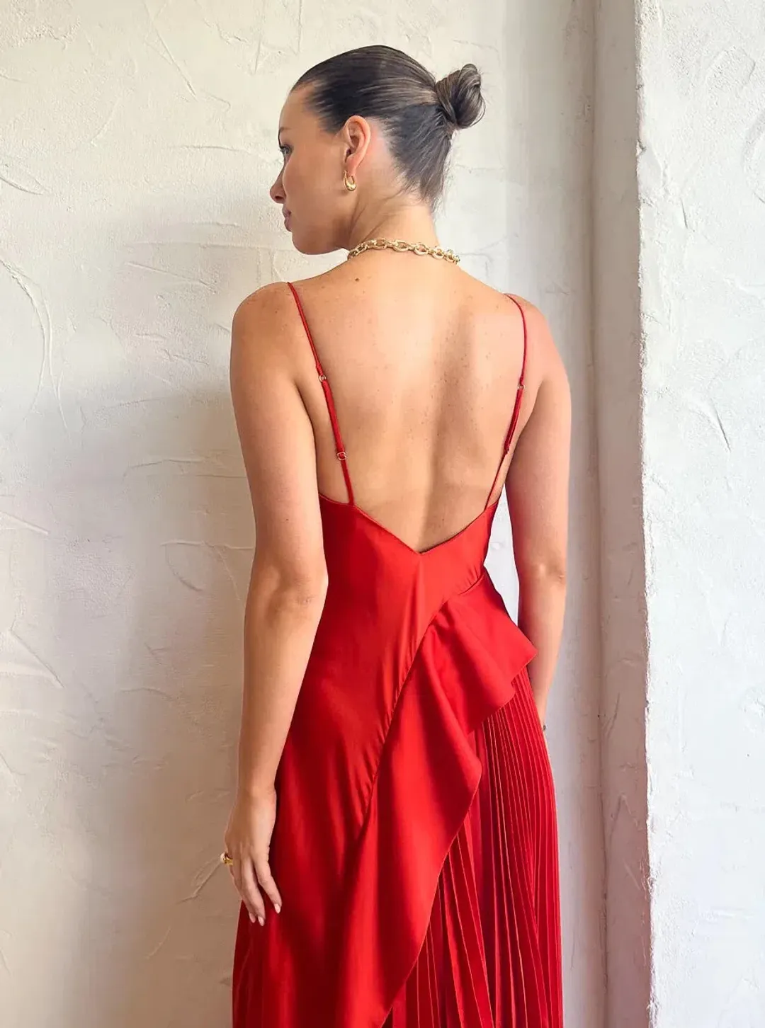 Acler OSullivan Dress in Scarlet Size 10 for rent on The Volte - main image