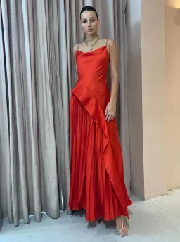 Acler OSullivan Dress in Scarlet Size 10 for rent on The Volte - image 2