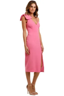 Rebecca Vallance Love Bow Dress Pink Size 6 for rent on The Volte - image 2