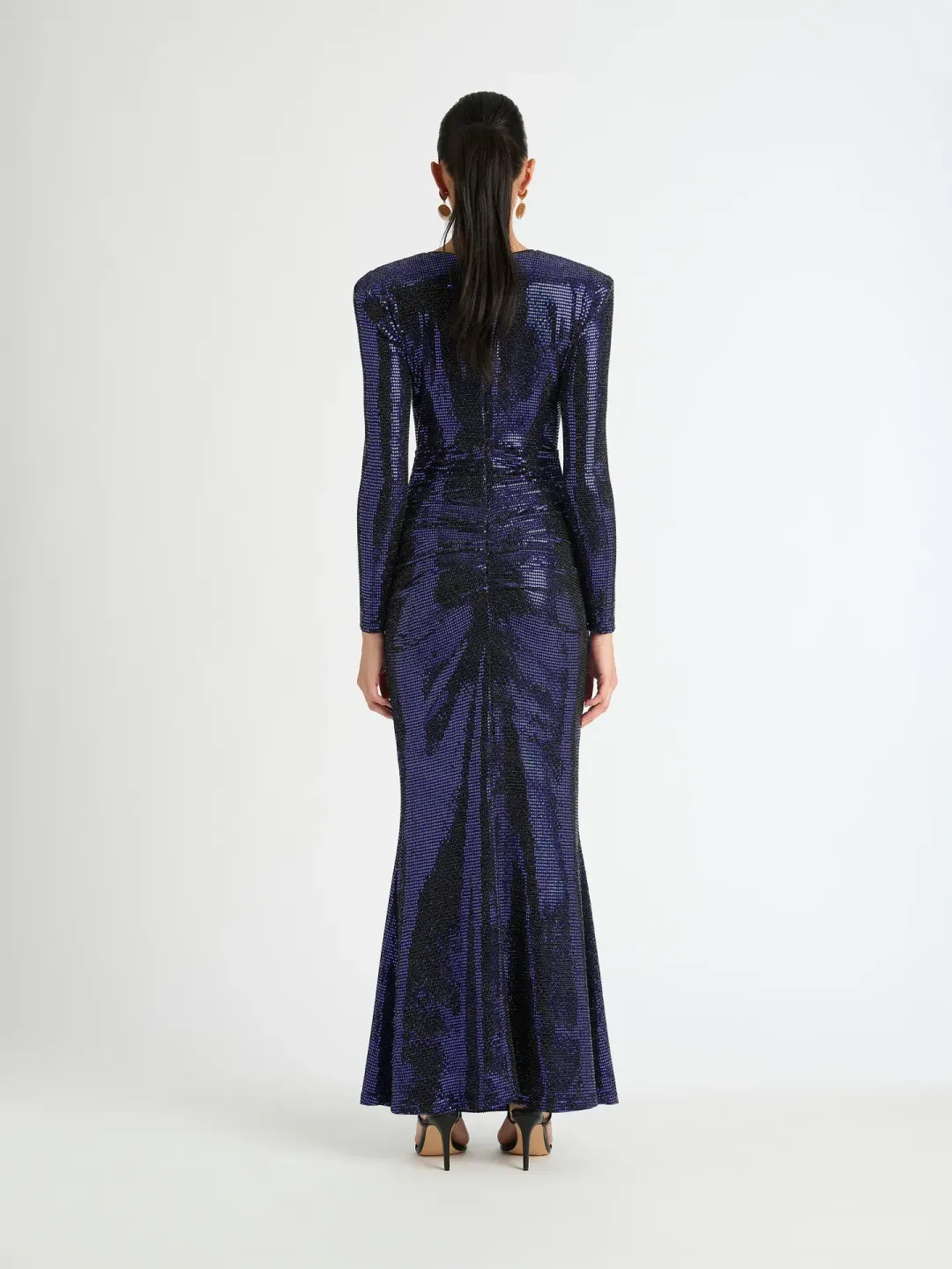 Sheike Angelica Maxi Dress Blue Size AU 6 for rent on The Volte - main image