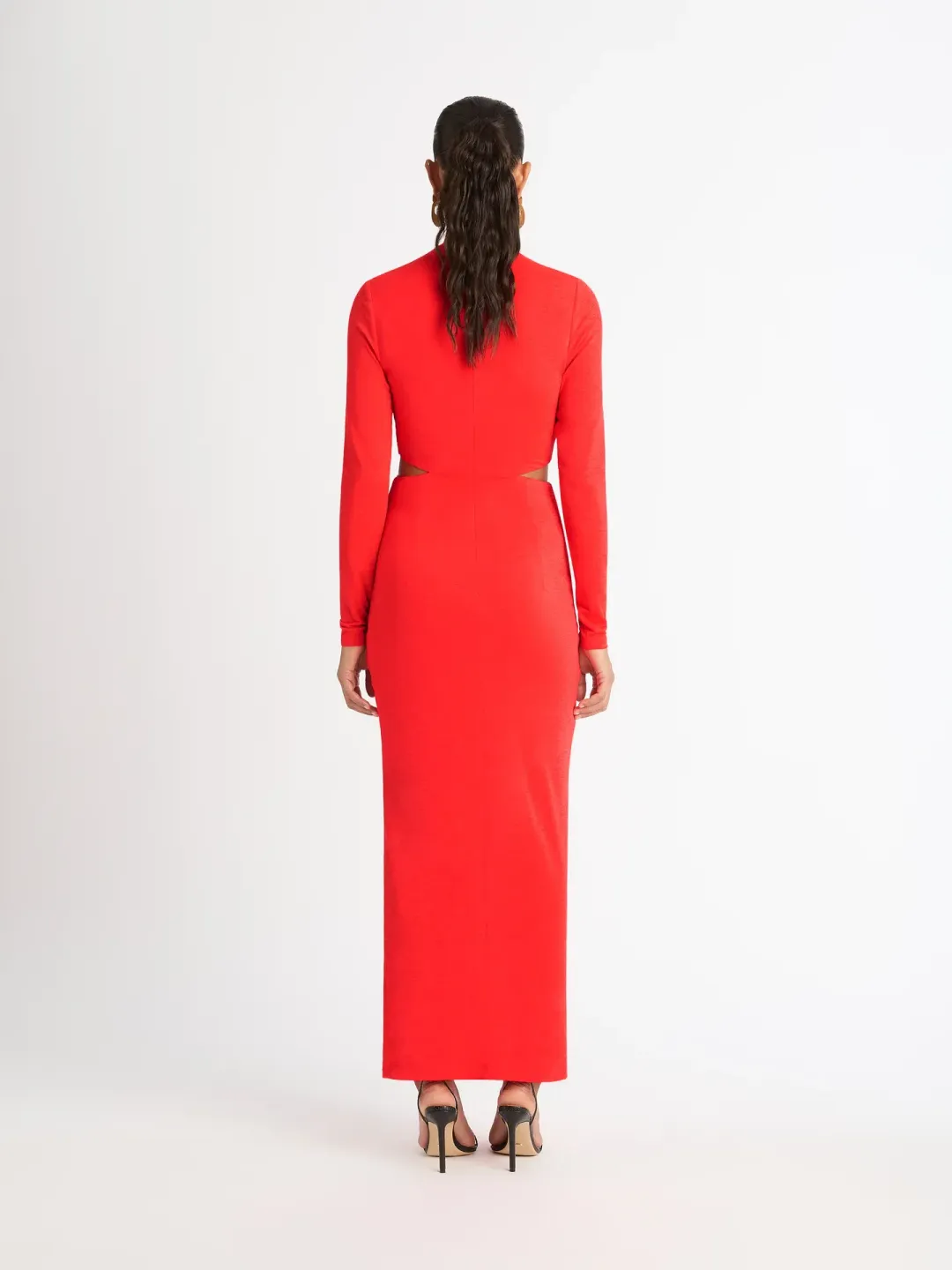 Sheike Signature Maxi Dress Red Size AU 6 for rent on The Volte - main image