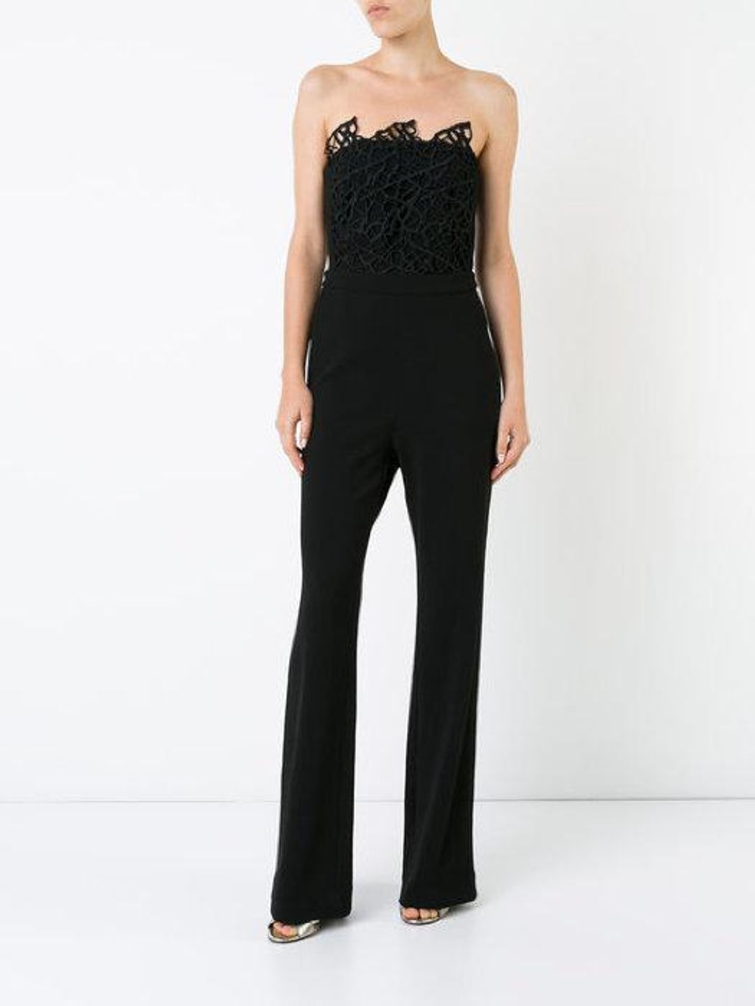Rebecca Valance Sophia Lace Jumpsuit for rent on The Volte - main image