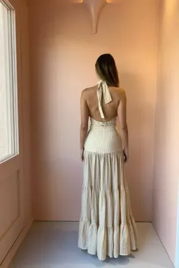 Significant Other Starship Maxi Dress Print Size 12 for rent on The Volte - image 4