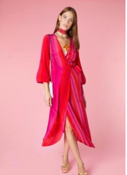 Rixo London Marni Studio Stripe Size AU 12 for rent on The Volte - image 1