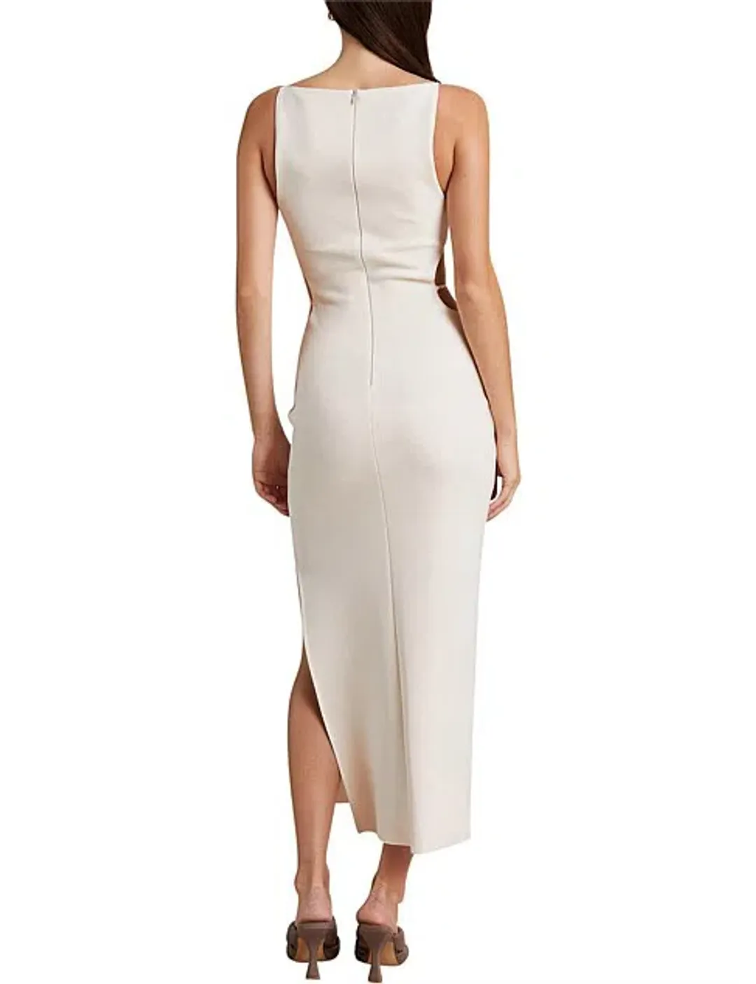 Bec & Bridge Cammi Cutout Dress Vanilla Size 8 for rent on The Volte - main image